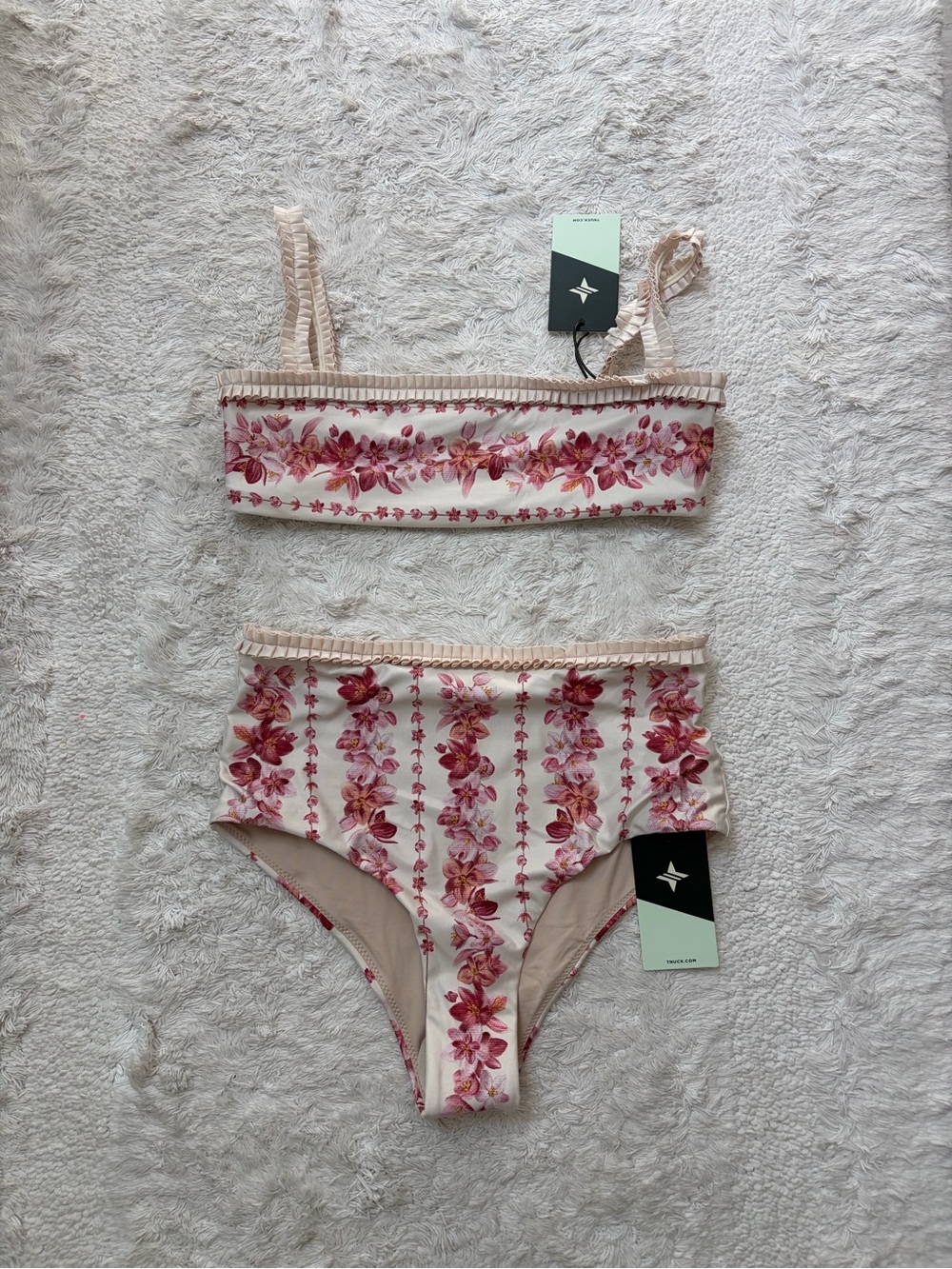 NWT Agua Bendita Olma top and Nopal bottom bikini bathing suit - Picture 4 of 11